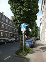 Behindertenparkplatz vor dem Amtsgericht Behindertenparkplatz vor dem Amtsgericht